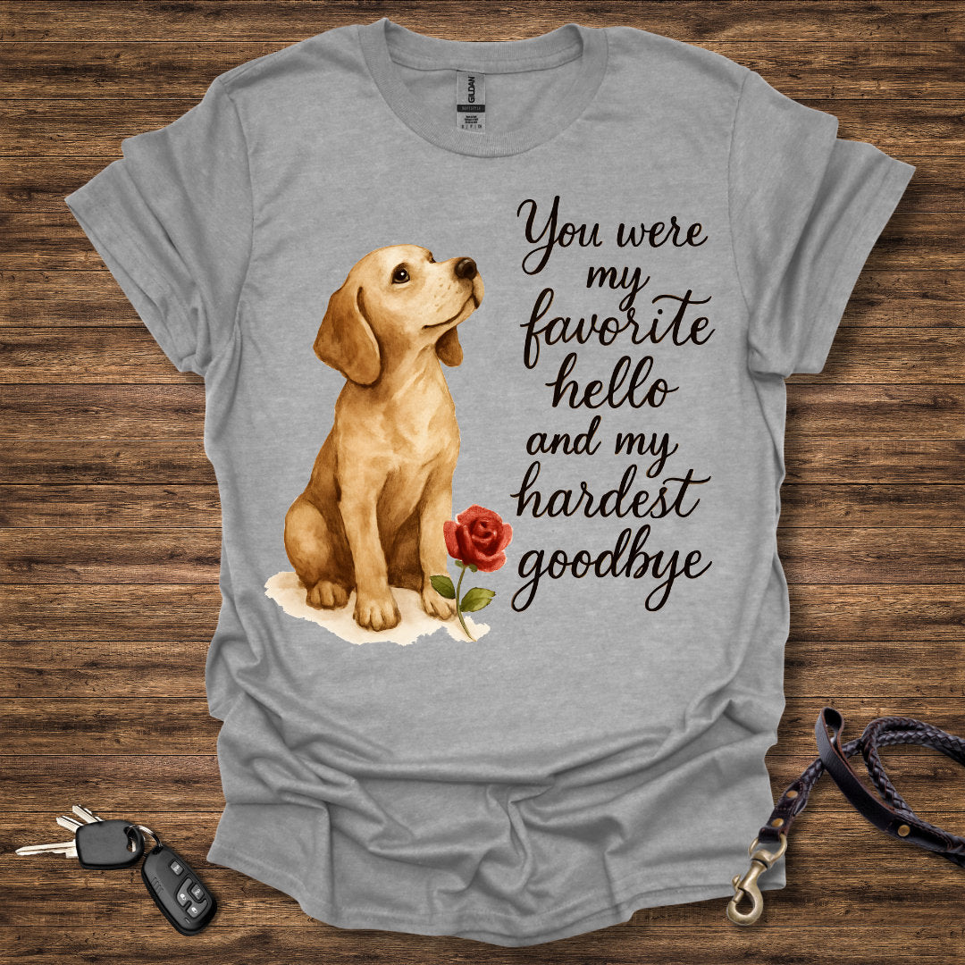 Favorite Hello and Hardest Goodbye Puppy